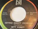 BETTY EVERETT “GETTING MIGHTY CROWDED” U.S SOUL 45 60’S SOUL, NORTHERN SOUL ETC