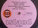 Traffic LP Same 1st LP UK Pink Island Eye 1st Press A2 B5 INCREDIBLE AUDIO ++