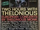 Thelonious Monk - Two Hours With Thelonious 2xLP - Riverside Ltd. Stereo VG/VG+