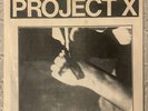Project X Straight Edge Revenge First Press Youth Of Today Judge Gorilla Biscuit