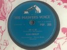 ELVIS PRESLEY 78 RPM RIP IT UP / BABY LET'S PLAY HOUSE 1957 UK HMV POP.305