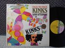 Kinks g cover / vg mono promo sticker LP Face to Face