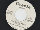 GARAGE FUZZ bw PUNK 45 - CLOCK WORK ORANGE - YOUR GOLDEN TOUCH - HEAR -  CREOLE
