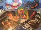 MARILLION-5 PICTURE DISCS GARDEN PARTY, KAYLEIGH,REEL,LAVENDER,INCOMMUNICADO EX