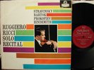 Ruggiero Ricci/Bartok, Stravinsky, Prokofiev, Hindemith London MONO