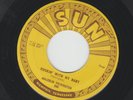 ROCKABILLY  45 -MALCOLM YELVINGTON - ROCKIN' WITH MY BABY - HEAR - 1956 SUN  246