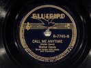 78 RPM -- Walter Davis (plus Yank Rachel, mandolin), Bluebird 7745, EE+ Blues