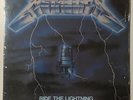 Metallica Ride The Lightning Banzai Records BRC 1909 1984 Vinyl Album