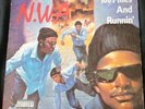 NWA - 100 MILES AND RUNNIN - VINYL EP ORIGINAL 1990 Used MP