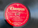 HOT DANCE EMILE SEIDEL /HOAGY CARMICHAEL Or Champion 15384 Best Things in LifeE-