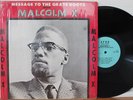 Malcolm X LP “Message To The Grass Roots”   Afro Records 1264   In Shrink