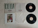 TWO LED ZEPPELIN SWAN SONG LABEL VINYL RECORDS(CODA-PRESENCE)1976-1982