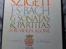 VANGUARD BG 627/9 Bach: Sonatas & Partitas for Solo Violin SZIGETI 3LP Set