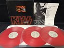 RED VINYL KISS FACE-LIFT RARE MUSIC 354MX VINYL US LP
