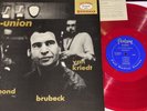 RARE 1958 DAVE BRUBECK QUINTET REUNION DG 1ST PRESS RED VINYL EX FANTASY JAZZ