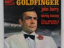 OST(JOHN BARRY) GOLDFINGER UNITED ARTISTS PS-1196-UA JAPAN FLIPBACK COVER LP