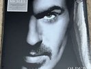 GEORGE MICHAEL OLDER LIMITED TRANSPARENT GREEN VINYL DOUBLE LP