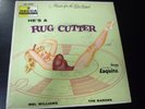 THE BARONS / MEL WILLIAMS: he's a rug cutter 45 EP DECCA  Doo Wop Rare w/PS