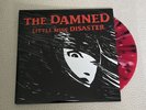 THE DAMNED 7” RED SPLATTER VINYL LITTLE MISS DISASTER LIMITED EDITION