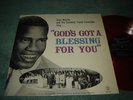Gene Martin: God's Got a Blessing for You LP AA Allen Miracle Revival orange wax
