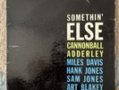 Cannonball Adderley Miles Davis - Somethin' Else - LP Blue Note 1595 - Mono 1963