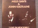 Lp Miles Davis John Coltrane - Live In New York - Bandstand Italy - Near Mint