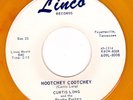 Rockabilly 45 CURTIS LONG & Rhythm Rockers - Hootchey Cootchey LINCO Yellow RE