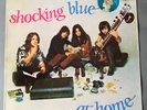 SHOCKING BLUE. AT HOME. RARE UK FIRST ISSUE LAMINATED ALBUM. PELS 500