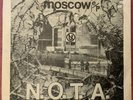 N.O.T.A. NOTA Moscow EP with lyric sheet Unclean 003 original from 1984