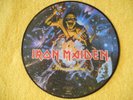 IRON MAIDEN - Picture disc, LP - PIECE OF MIND, US-Version  RAR