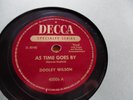 CASABLANCA SUPER RARE  Dooley Wilson As Time Goes By Knock On Wood EX DECCA 7 E+