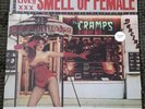 THE CRAMPS SMELL OF FEMALE RED VINYL 1990 LP DUTCH EAST WAX ENIGMA RECORDS