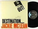 Jackie McLean - Destination Out LP - Blue Note - BST 84165 RVG