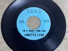 LORETTA LYNN: i'm a honky tonk girl / whispering sea ZERO 7