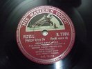 ALI AKBAR KHAN NIKHIL BANERJI KSHUDHITA PASHAN BENGALI FILM N 77011 78 RPM EX