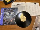 SAXON -rock the nations 1986 JAPAN LP +OBI    nwobhm iron maiden