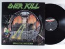 OVER KILL Under The Influence MEGAFORCE LP VG+ f