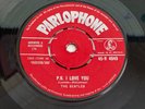 The Beatles - Love Me Do - Original UK Parlophone Red Label - Nice Condition