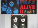 KISS und 3 LPs, davon 1x DoLP, sehr guter Zustand