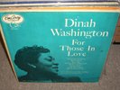 DINAH WASHINGTON for those in love ( jazz )