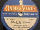 RODRIGO SOTO Y SU CONJUNTO   RITMO DE CUMBIA   ONDINA RECORDS