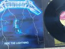 Metallica ride the lightning vinyl lp 1984 Made in England