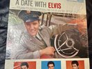 A Date With Elvis Vinyl LP RCA Victor LSP 2011e Orange Label Shrink mint