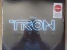 DISNEY TRON LEGACY DAFT PUNK DOUBLE LP BLUE/ CLEAR VINYL TARGET EXCLUSIVE SEALED