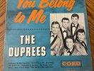 Duprees You Belong To Me LP Coed Mono LPC-905
