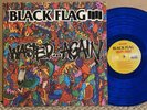 Black Flag Wasted Again NM BLUE VINYL RARE  SST punk
