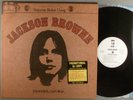 Jackson Browne  Saturate Before Using  VERY RARE  White Label Promo Burlap Cover