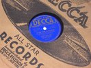 Prewar Pop 78 - Judy Garland - Over The Rainbow - Decca 2672 VG Wizard Of Oz