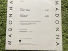 madonna - Lucky Star / Holiday Maxi Single Promo Vinyl