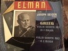 Mischa Elman Joseph Seiger Grieg Violin Sonatas 1&3 Decca LXT 5113